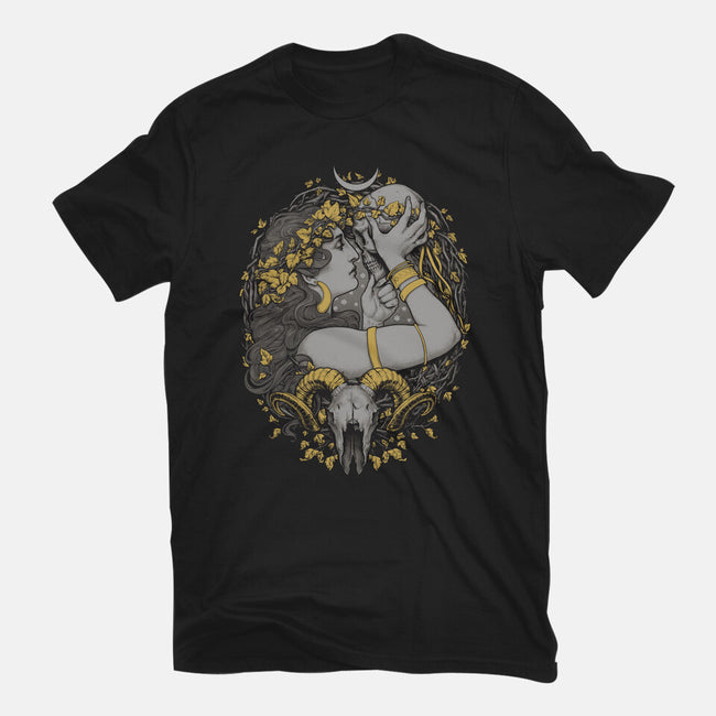 Skull Witch-Youth-Basic-Tee-MedusaD