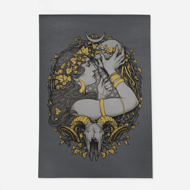 Skull Witch-None-Indoor-Rug-MedusaD