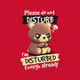 Disturbed Bear-Dog-Basic-Pet Tank-NemiMakeit