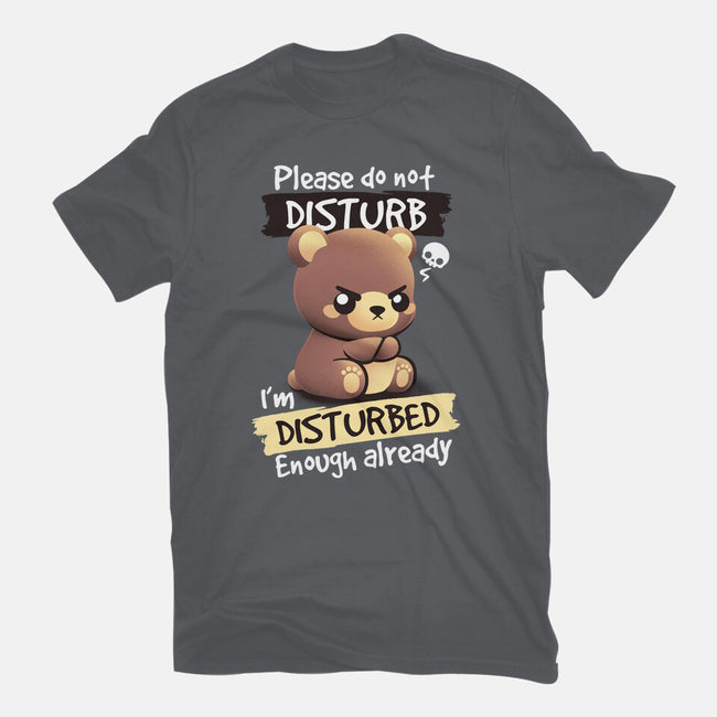 Disturbed Bear-Womens-Fitted-Tee-NemiMakeit