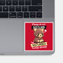 Disturbed Bear-None-Glossy-Sticker-NemiMakeit