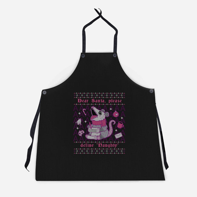 Define Naughty-Unisex-Kitchen-Apron-xMorfina