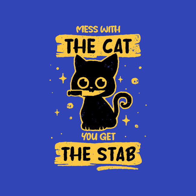 Stab Cat-Unisex-Basic-Tee-retrodivision