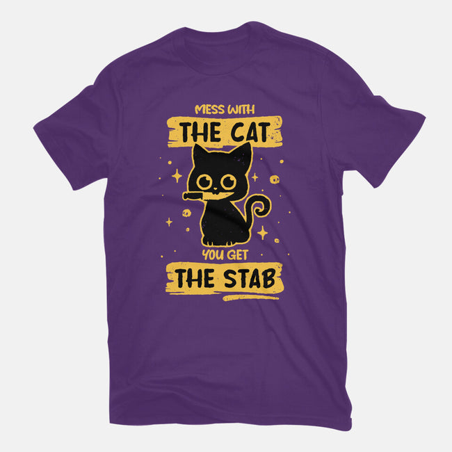 Stab Cat-Mens-Basic-Tee-retrodivision