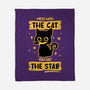 Stab Cat-None-Fleece-Blanket-retrodivision