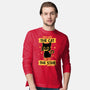 Stab Cat-Mens-Long Sleeved-Tee-retrodivision