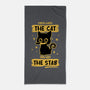 Stab Cat-None-Beach-Towel-retrodivision