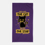 Stab Cat-None-Beach-Towel-retrodivision