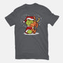 Christmas Is Love-Womens-Fitted-Tee-Boggs Nicolas