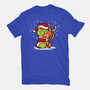 Christmas Is Love-Womens-Fitted-Tee-Boggs Nicolas