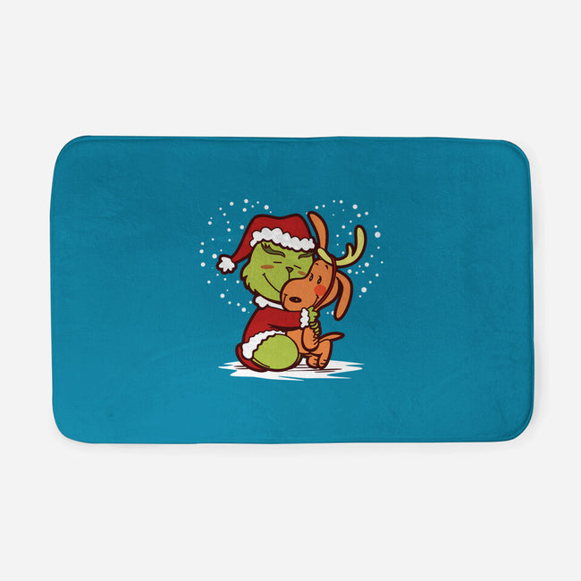 Christmas Is Love-None-Memory Foam-Bath Mat-Boggs Nicolas