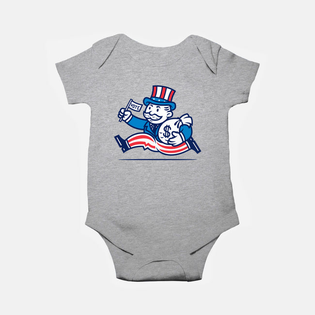 Political Run-Baby-Basic-Onesie-krisren28