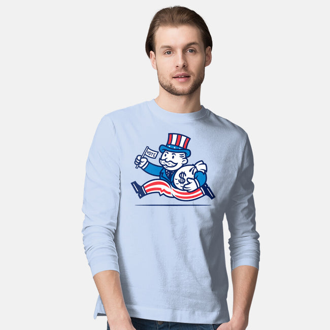 Political Run-Mens-Long Sleeved-Tee-krisren28