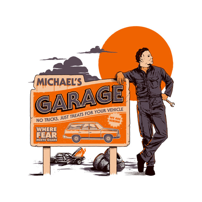 Michael's Garage-Mens-Long Sleeved-Tee-Hafaell