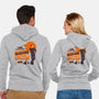 Michael's Garage-Unisex-Zip-Up-Sweatshirt-Hafaell