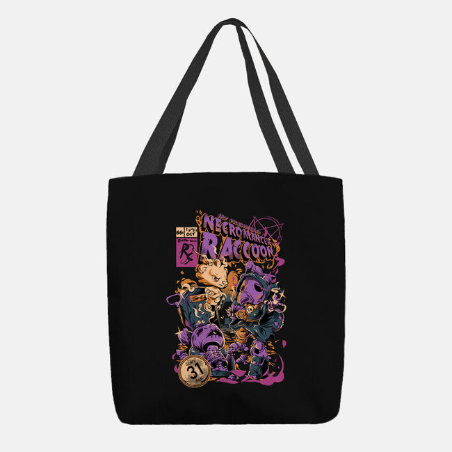 Necromancer Raccoon-None-Basic Tote-Bag-Guilherme magno de oliveira