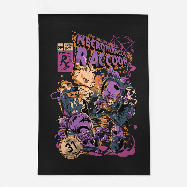 Necromancer Raccoon-None-Outdoor-Rug-Guilherme magno de oliveira