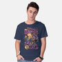 Necromancer Raccoon-Mens-Basic-Tee-Guilherme magno de oliveira