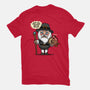 Fowl Beast-Womens-Fitted-Tee-Boggs Nicolas