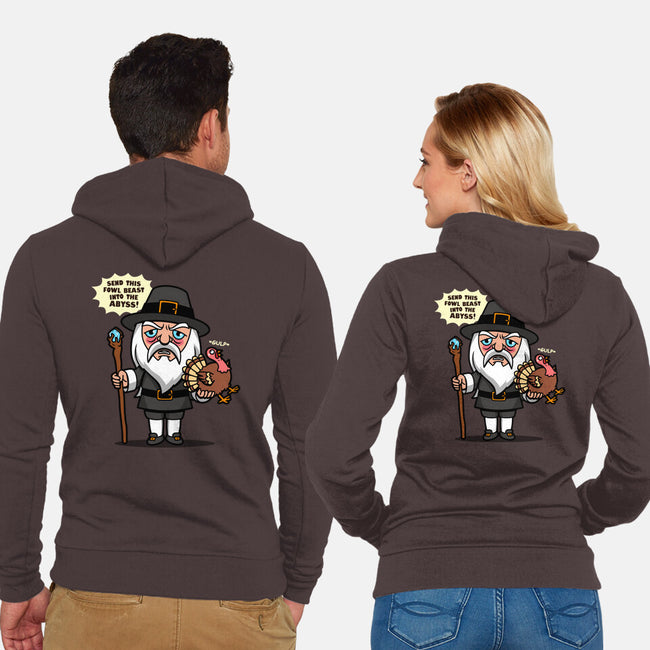 Fowl Beast-Unisex-Zip-Up-Sweatshirt-Boggs Nicolas