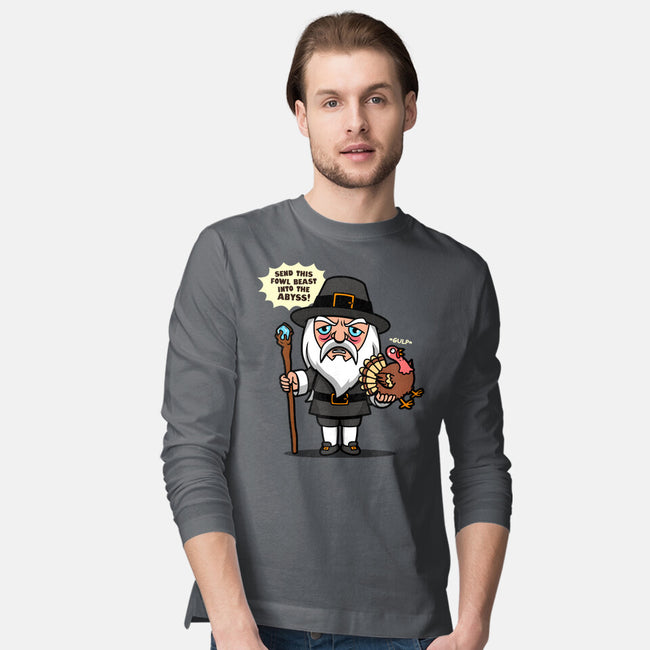 Fowl Beast-Mens-Long Sleeved-Tee-Boggs Nicolas