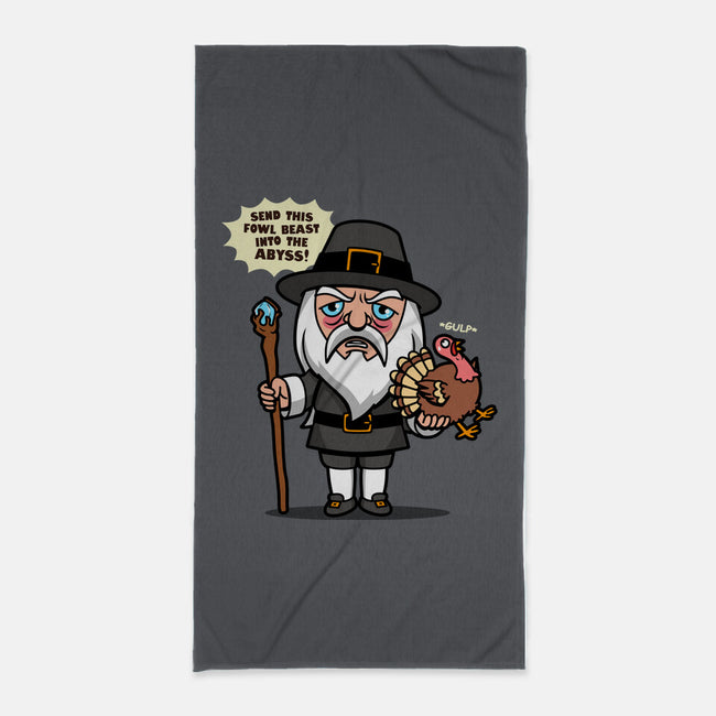 Fowl Beast-None-Beach-Towel-Boggs Nicolas