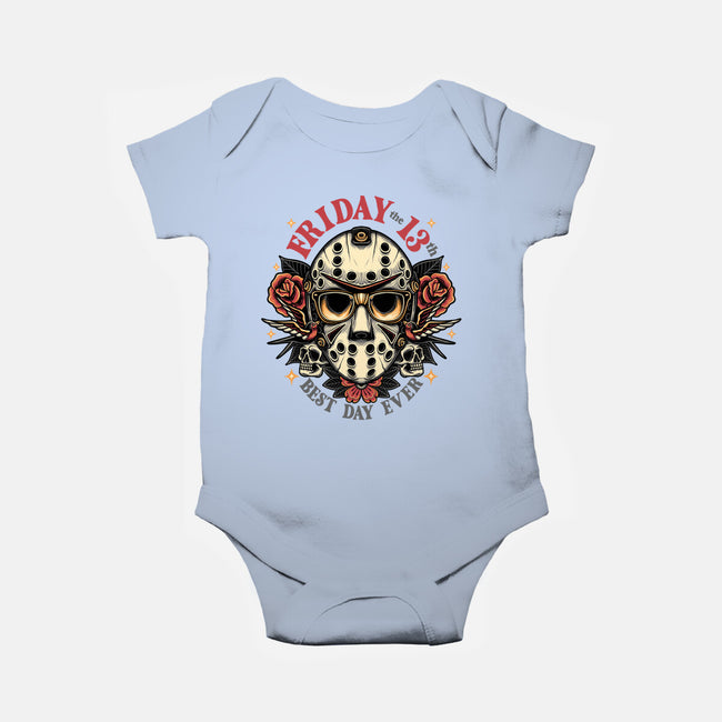 Best Day Ever-Baby-Basic-Onesie-momma_gorilla