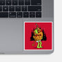 Shaggrinch-None-Glossy-Sticker-Boggs Nicolas