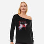 How To Take Over The World-Womens-Off Shoulder-Sweatshirt-fanfabio