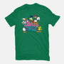 Cat And Friends-Womens-Fitted-Tee-dalethesk8er