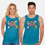 Cat And Friends-Unisex-Basic-Tank-dalethesk8er