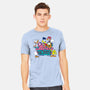 Cat And Friends-Mens-Heavyweight-Tee-dalethesk8er