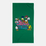 Cat And Friends-None-Beach-Towel-dalethesk8er