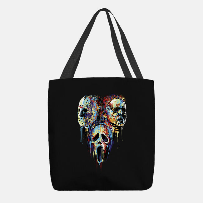 Slashers Painting-None-Basic Tote-Bag-zascanauta