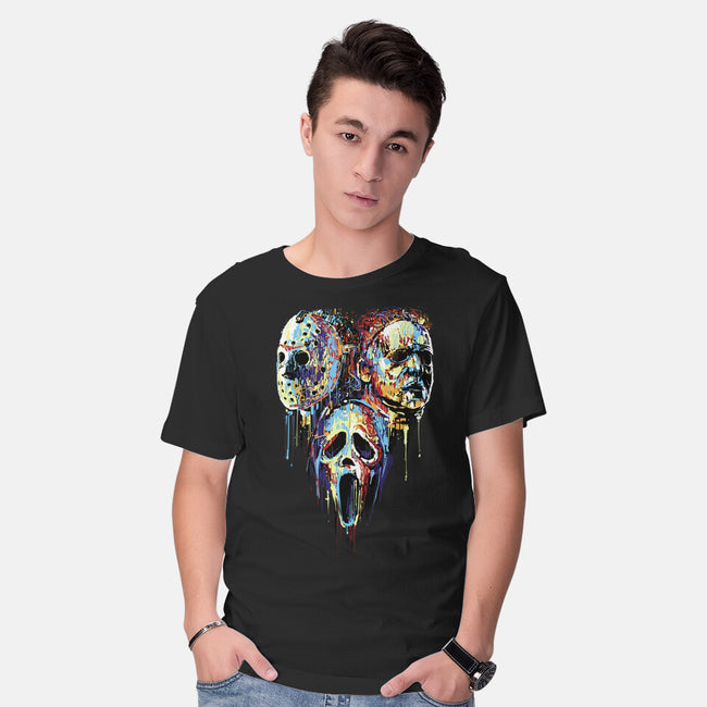 Slashers Painting-Mens-Basic-Tee-zascanauta