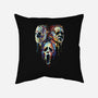 Slashers Painting-None-Removable Cover-Throw Pillow-zascanauta