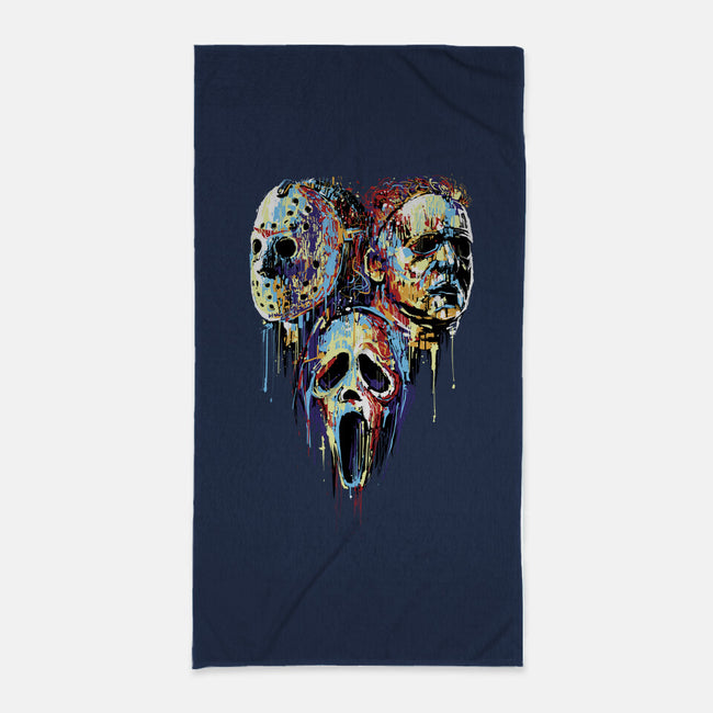 Slashers Painting-None-Beach-Towel-zascanauta