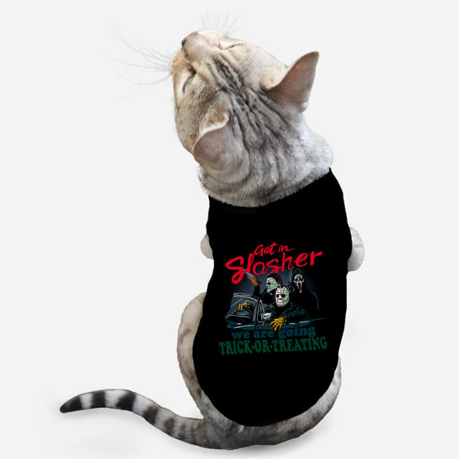 Get In Slasher-Cat-Basic-Pet Tank-AndreusD