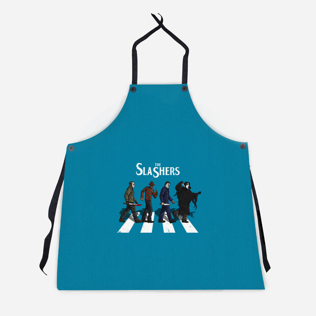 The Slashers-Unisex-Kitchen-Apron-drbutler