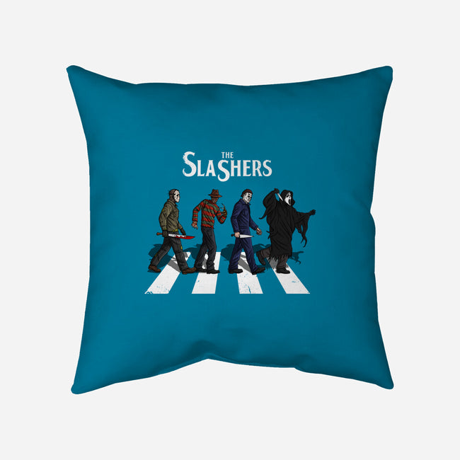 The Slashers-None-Removable Cover-Throw Pillow-drbutler