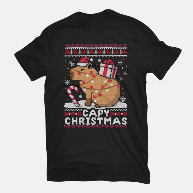 Capy Christmas-Mens-Heavyweight-Tee-NemiMakeit