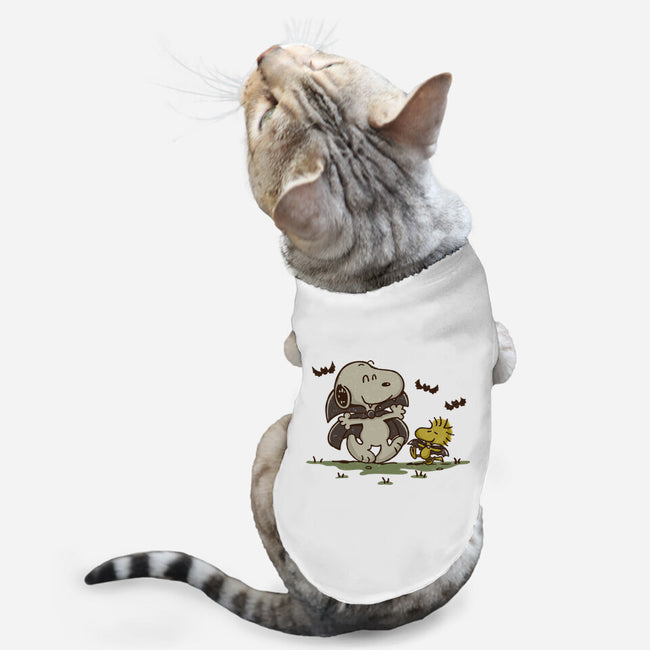 Spooky Costumes-Cat-Basic-Pet Tank-Xentee