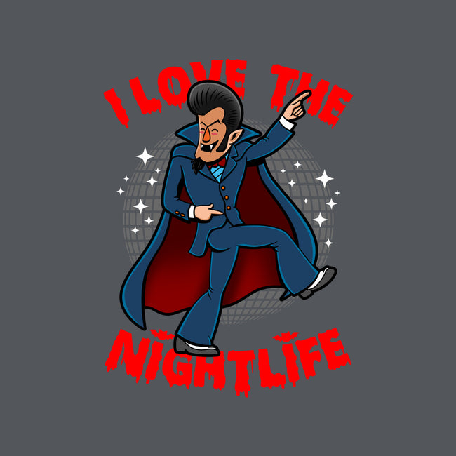 I Love The Nightlife-Mens-Long Sleeved-Tee-Boggs Nicolas