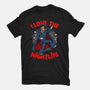 I Love The Nightlife-Mens-Basic-Tee-Boggs Nicolas