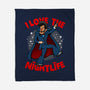 I Love The Nightlife-None-Fleece-Blanket-Boggs Nicolas