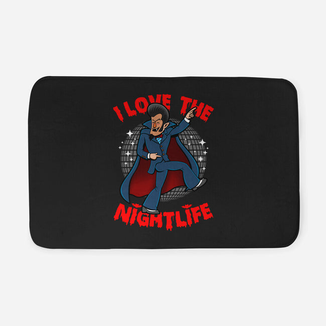 I Love The Nightlife-None-Memory Foam-Bath Mat-Boggs Nicolas