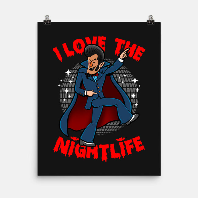 I Love The Nightlife-None-Matte-Poster-Boggs Nicolas