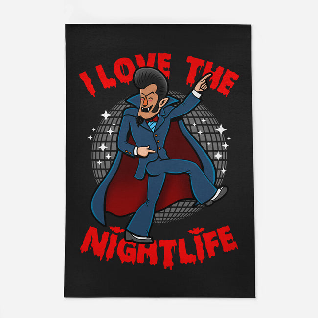 I Love The Nightlife-None-Outdoor-Rug-Boggs Nicolas