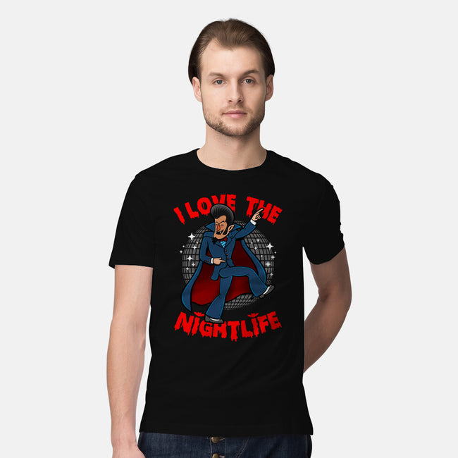 I Love The Nightlife-Mens-Premium-Tee-Boggs Nicolas