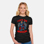 I Love The Nightlife-Womens-Fitted-Tee-Boggs Nicolas